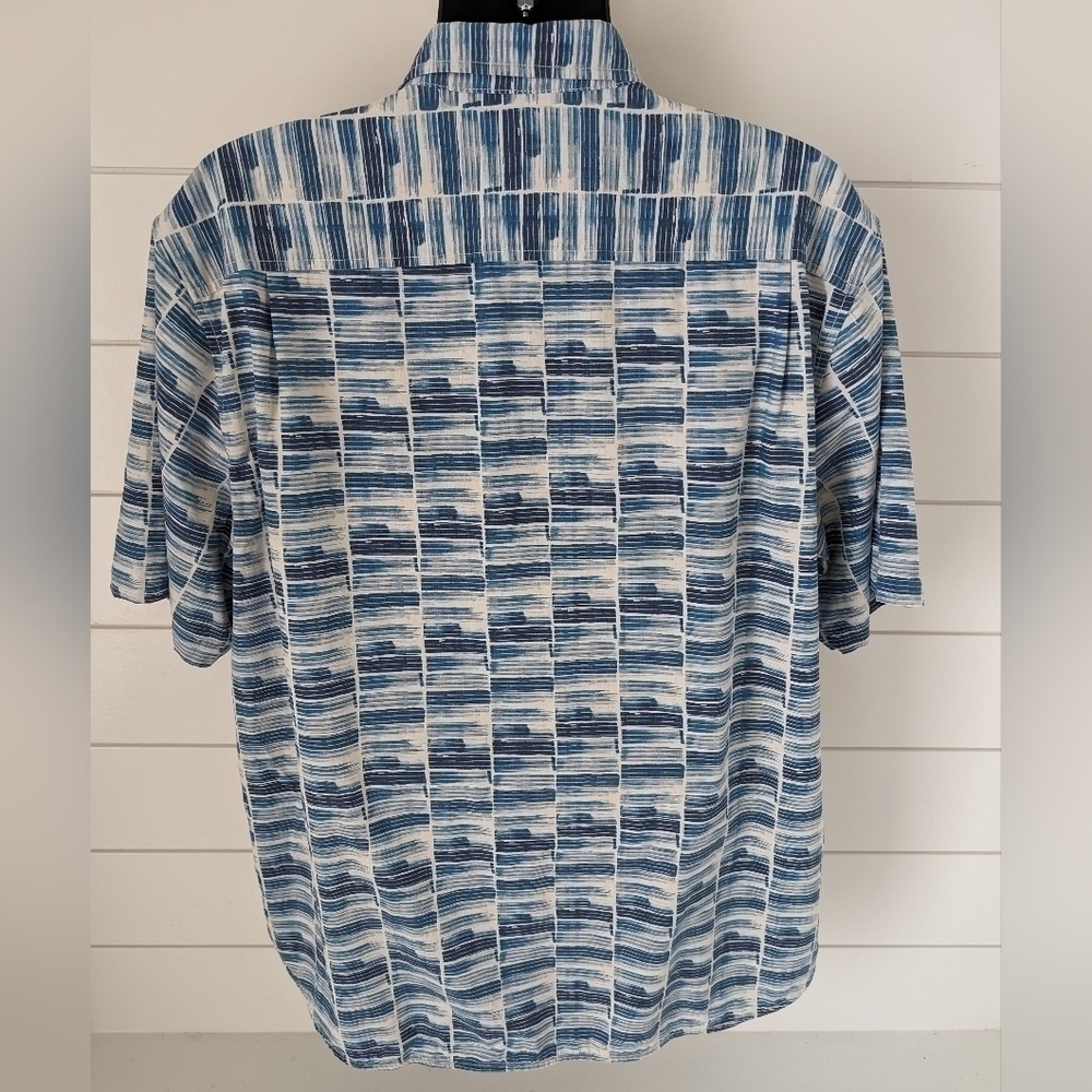 Tommy Bahama Tazmania Tiles Camp Shirt Mens XXL Island Zone Silk Blend - Picture 3 of 11